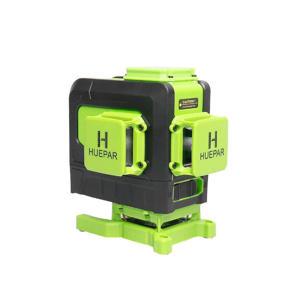 Green Beam Laser Level 12 Line - 903DG 12ライン 3Dクロスライン グリーンビームレーザーレベル リモコン＆リチウムイオン電池付き タイル床用レーザーレベル