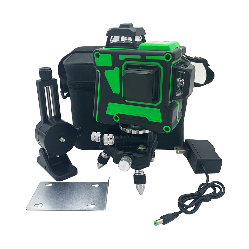 Green Beam Laser Level 12 Line - CG2300 360度自動水平調整 12ライン 4Dグリーンビーム 工業/DIY用レーザーレベル 高精度