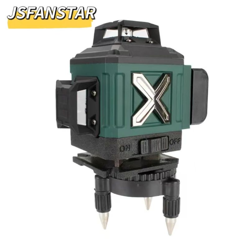 Laser Level 4D 16 Line Green - ATV4in1バッテリー駆動調整可能自動回転グリーン16ライングリーン4Dレーザーレベルツール（屋外作業用）