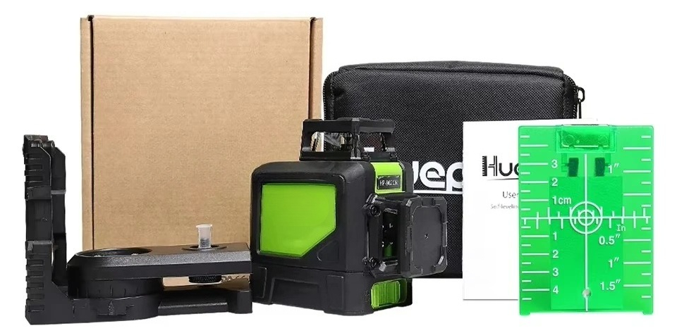 Cross Line Laser 360 Degree - 902CG自動水平調整360度クロスライン、8ラインマルチ屋外パルスモードグリーンビームレーザーレベル