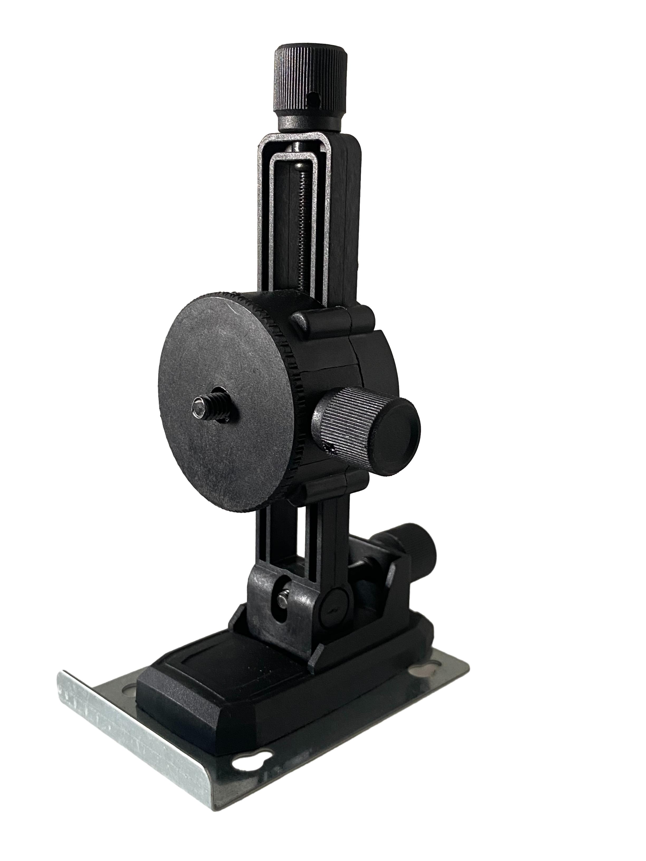 Line Laser Level Magnetic Bracket - 3Dレーザーレベル用の超強力磁気壁ブラケット,耐久性と調整可能,1,4インチスレッド,8/12/16ライン