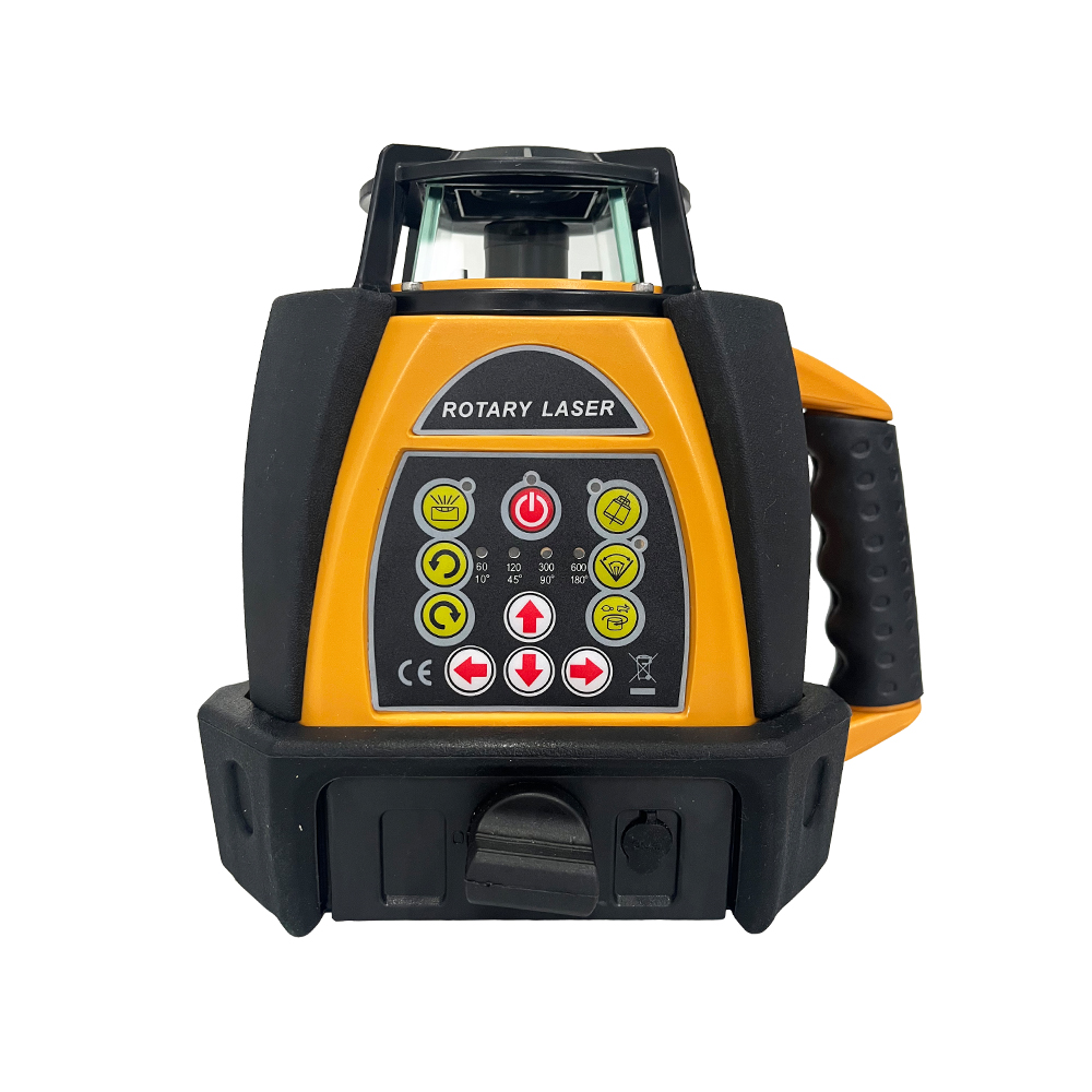 Rotary Laser Level 500M Range - Heipoe 204R レッドビーム 500 メートル測定範囲セルフレベリングマルチスピード屋外用ロータリーレーザーレベル