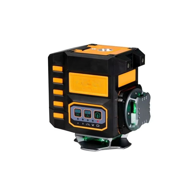 3Dクロスラインレーザーレベル、12ライン、360度自動水平 - Cross Line Laser 360 Degree のレビューと価格
