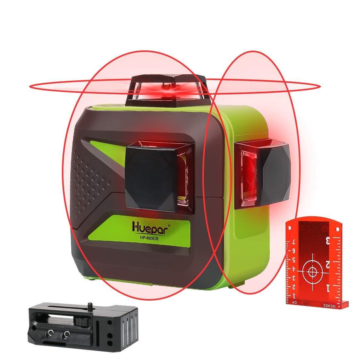 603CR 12ライン 3Dクロスレーザーレベル 自動水平調 - Laser Level 3D Cross Line Self Leveling のレビューと価格
