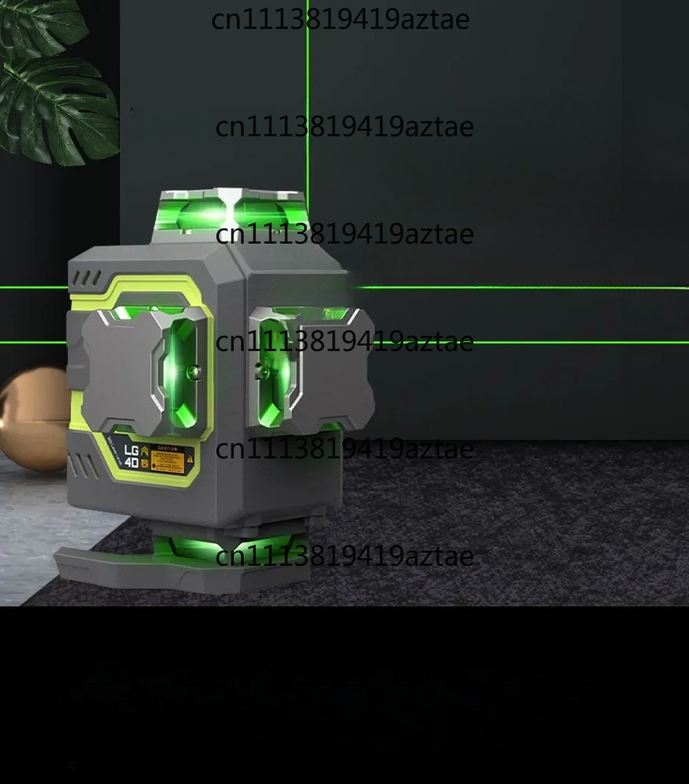 16ラインレーザーレベル 360°自動水平調整 4x360  - Laser Level 4D 16 Line Green のレビューと価格