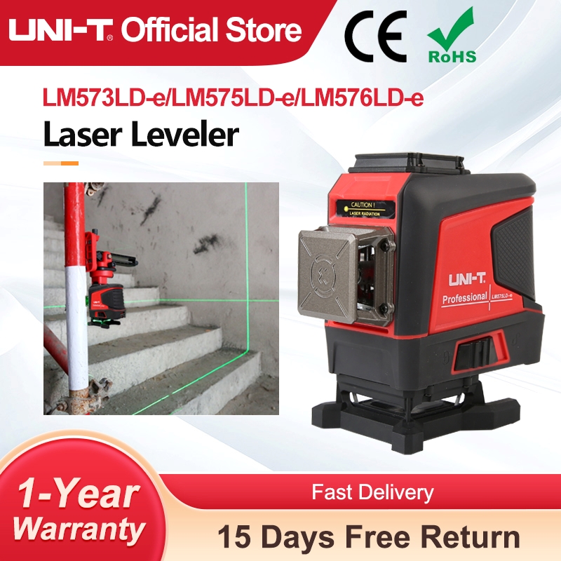 UNI-T LM573LD-E 12/16ライン レーザーレ - Green Beam Laser Level 12 Line のレビューと価格