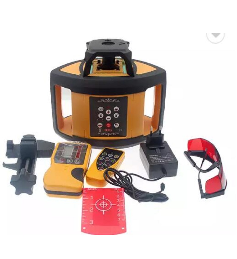 Heipoe HP2010R レッドビーム 500M 範囲  - Rotary Laser Level 500M Range のレビューと価格