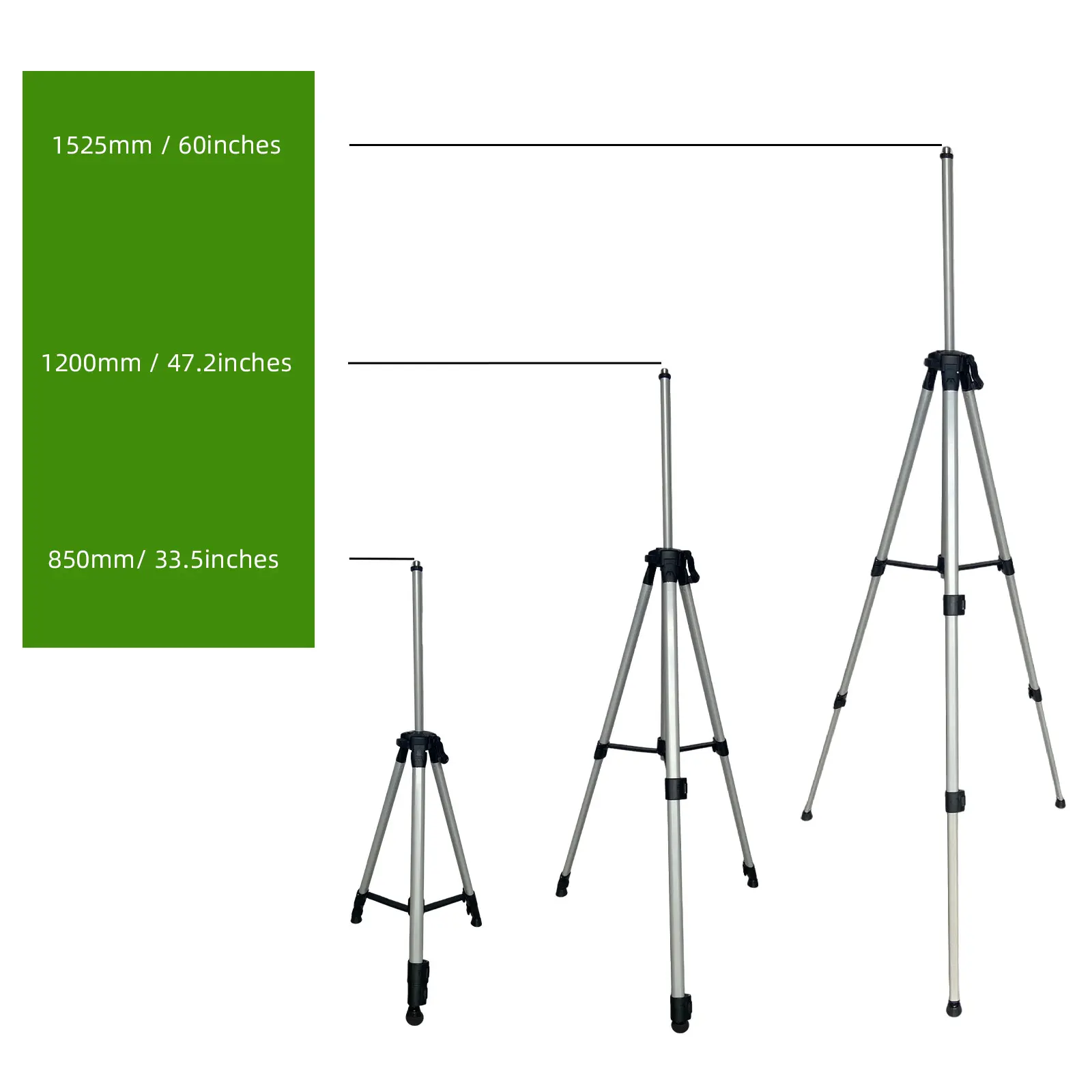 Clubiona 950g 2ポンド（正味重量）1.5m/6 - Laser Level Tripod Stand 1.5M のレビューと価格