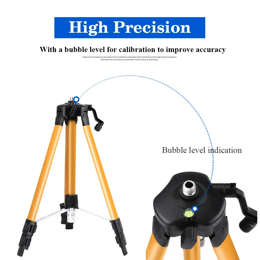 1.2/1.5M レーザーレベル三脚高さ調整可能なブラケット - Laser Level Tripod Stand 1.5M のレビューと価格