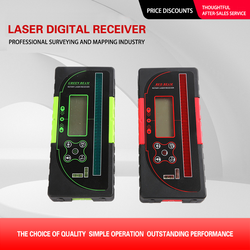 JP1700R ロータリーレーザーレベルレシーバー 屋外レー - Laser Level With Receiver Detector のレビューと価格