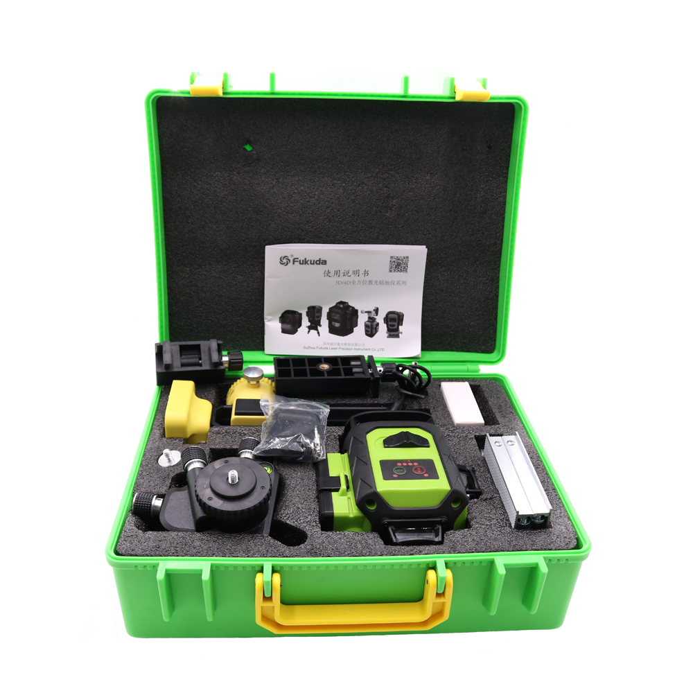 最新の 4D レーザーレベル 16 ライン 532 NM グ - Laser Level 4D 16 Line Green のレビューと価格