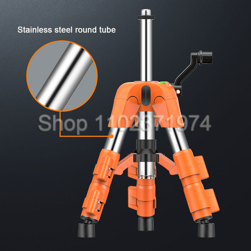 ユニバーサル調整可能ステンレス鋼三脚スタンド,セルフレベリン - Laser Level Tripod Stand 1.5M のレビューと価格