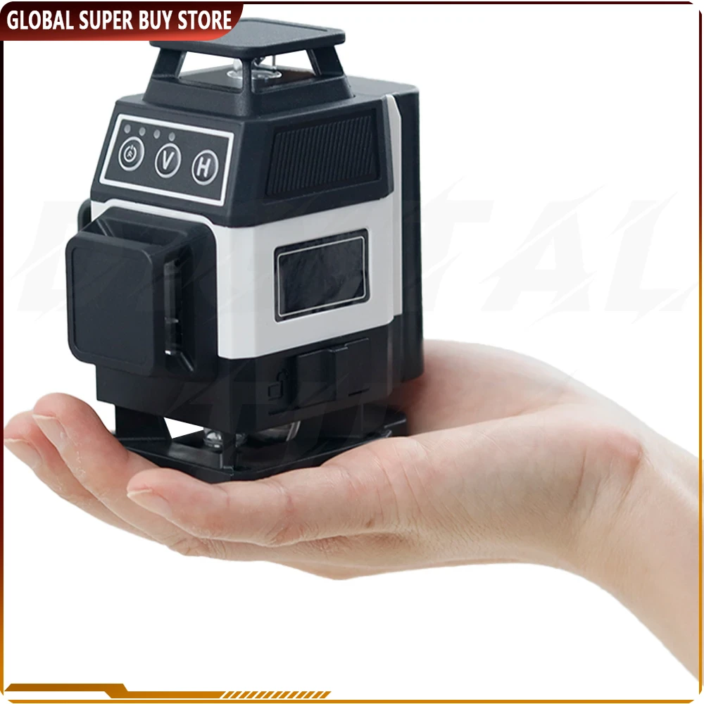 ミニレーザーレベル 12/16ライン 3D/4Dレベル 自動 - Laser Level 3D Cross Line Self Leveling のレビューと価格