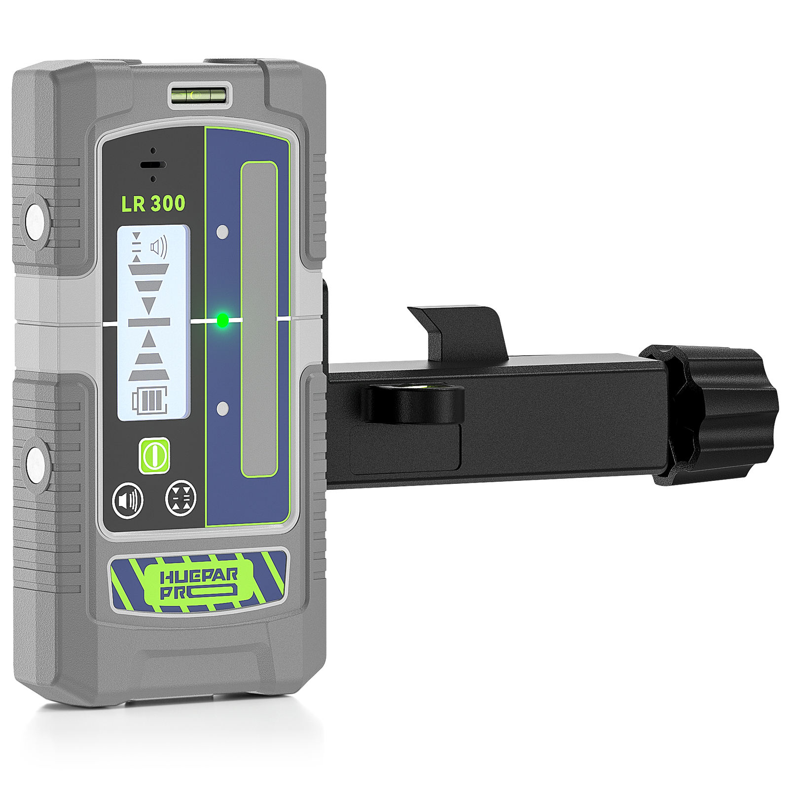 Huepar LR300レーザーレベルレシーバー検出器、赤と - Laser Level With Receiver Detector のレビューと価格