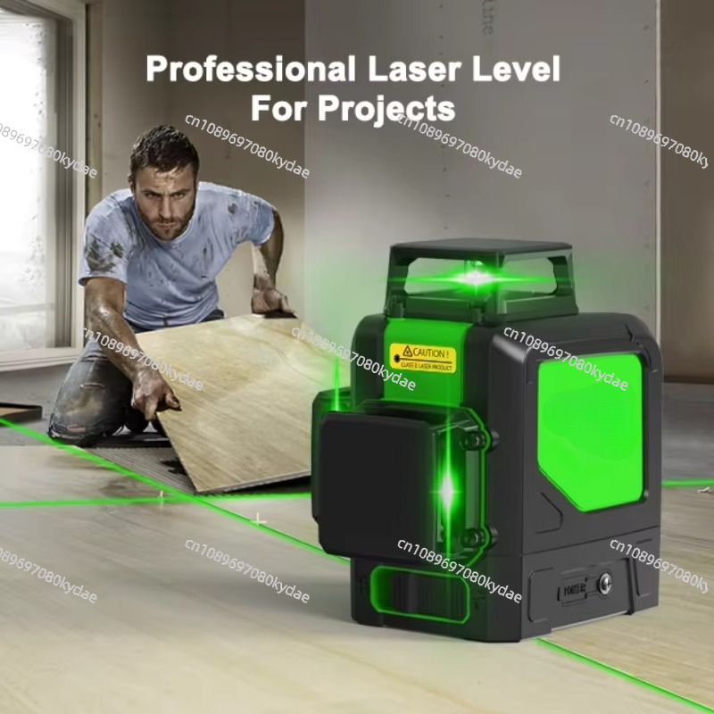 360グリーンラインレーザーレベルIP54防水グリーン自動携 - Green Beam Laser Level 12 Line のレビューと価格