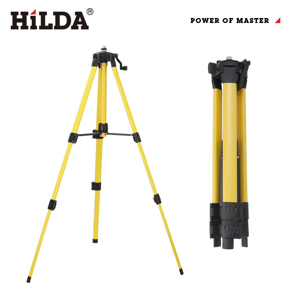 HILDA レーザーレベル三脚 1.2M/1.5M 5/8イ - Laser Level Tripod Stand 1.5M のレビューと価格