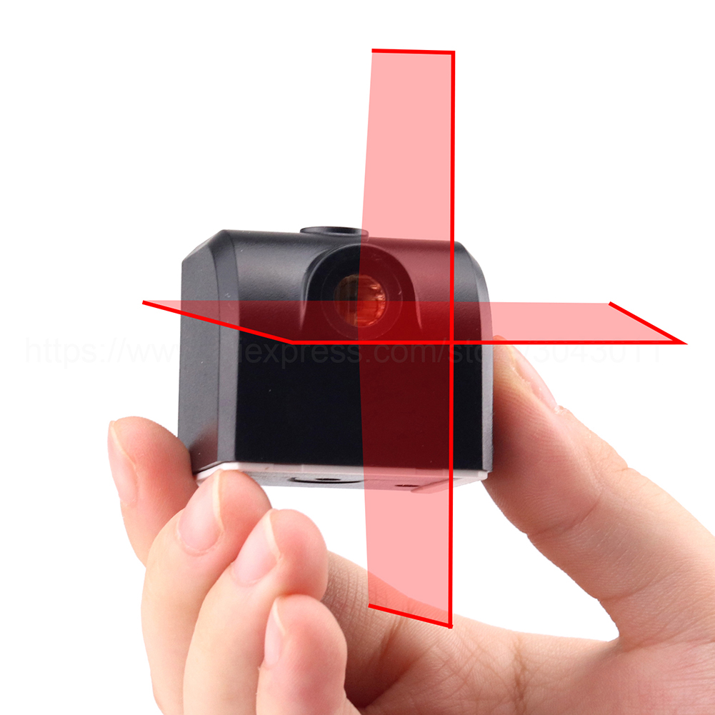 ポータブルセルフレベリングレベルクロスラインLEDディスプレ - Cross Line Laser 360 Degree のレビューと価格