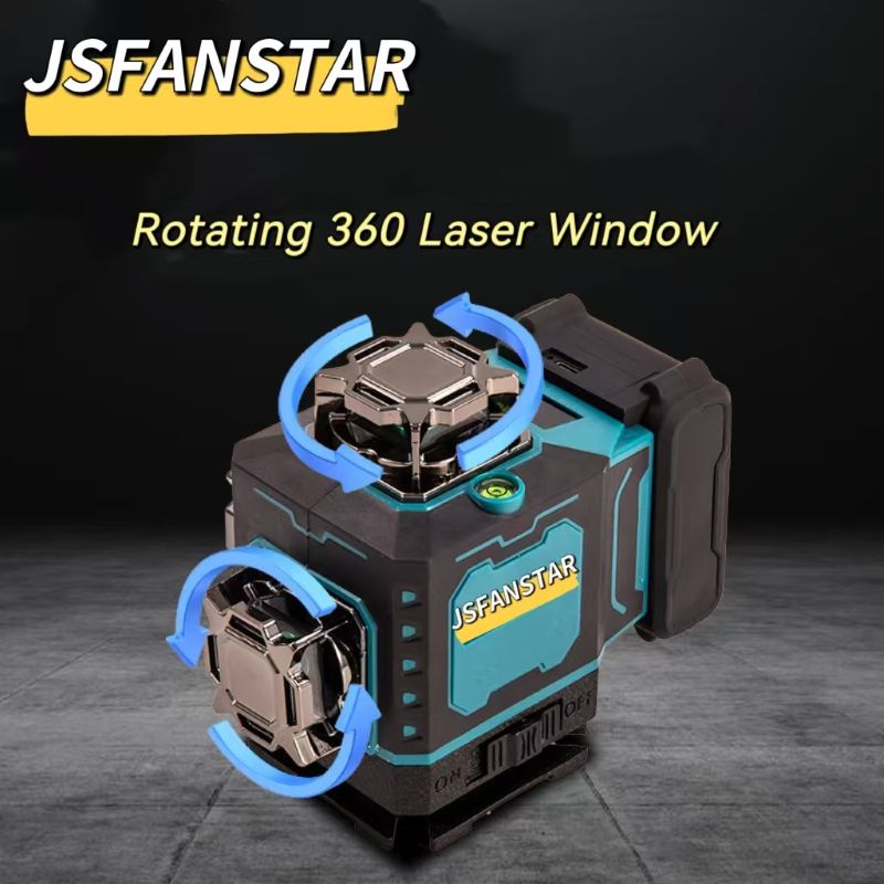 ATVTopファクトリークロスビーム回転式グリーン16ライン - Cross Line Laser 360 Degree のレビューと価格