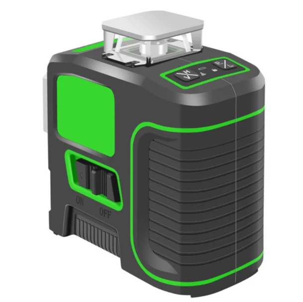 3Dクロスライングリーンビーム自動水平調整レーザーレベル - Laser Level 3D Cross Line Self Leveling のレビューと価格