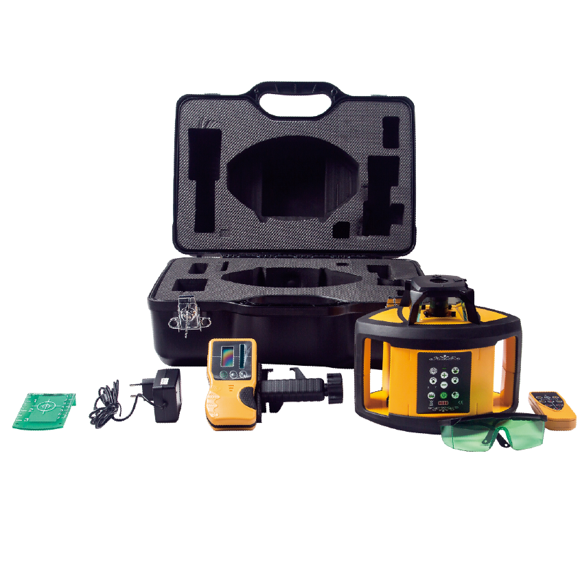 Heipoe HP2010G グリーンビームセルフレベリング - Rotary Laser Level 500M Range のレビューと価格