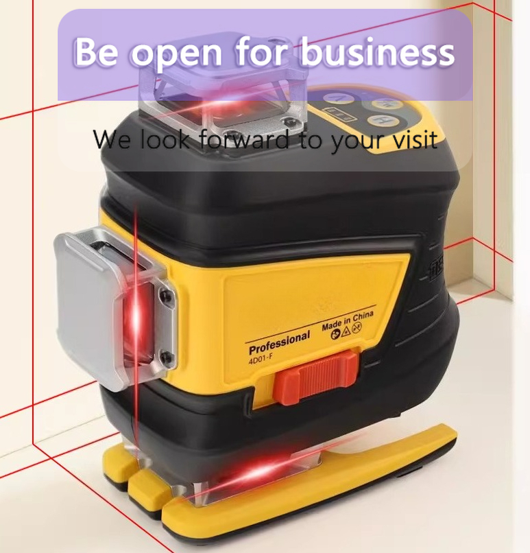 高精度8/12ラインレーザーレベル 赤・緑ビーム 壁・床用ツ - Laser Level Outdoor Bright Green のレビューと価格