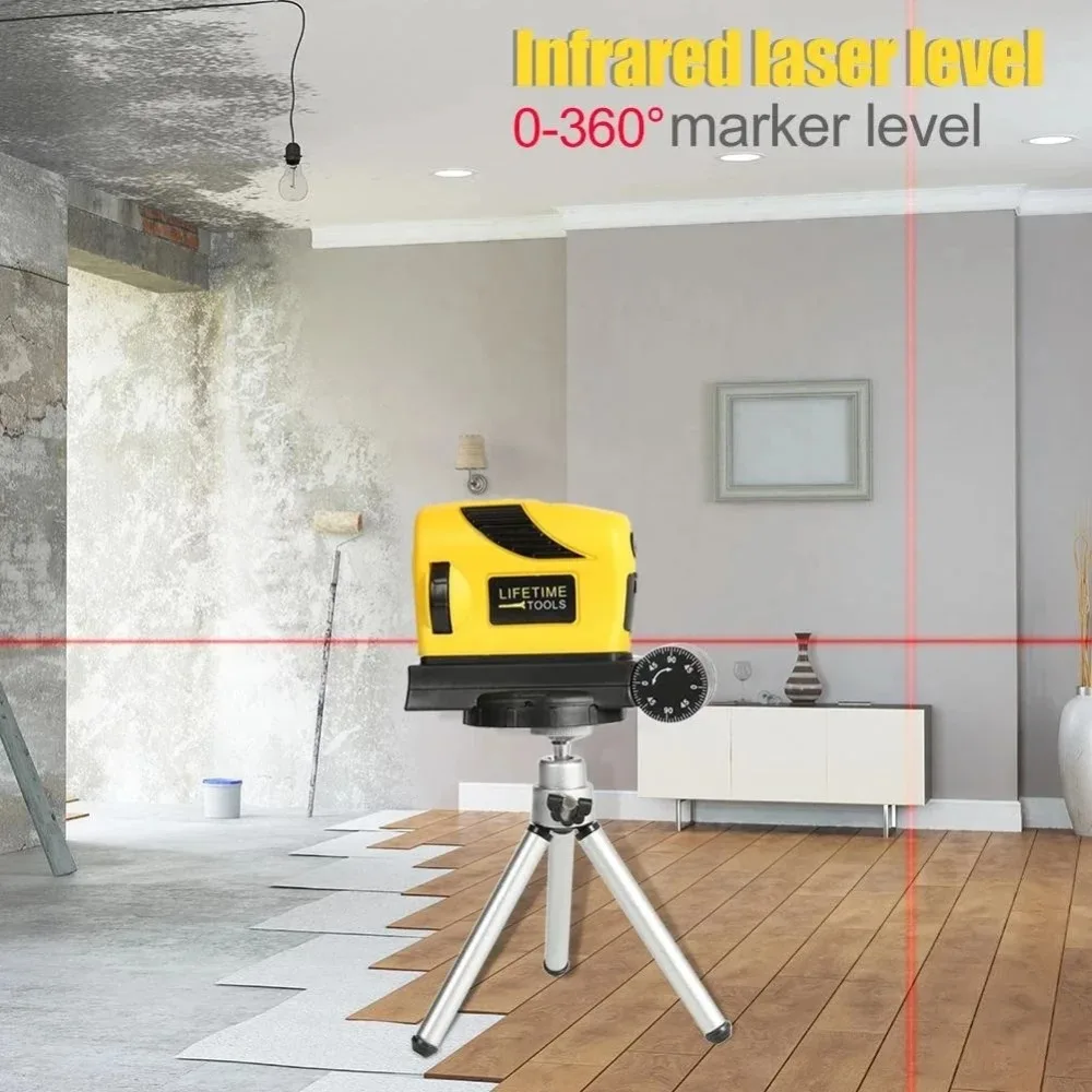 赤外線レーザーレベルスラッシュビームライン機能調整可能な36 - Cross Line Laser 360 Degree のレビューと価格
